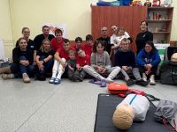 Strażacy z OSP Ryńsk w naszym internacie!