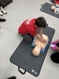 Strażacy z OSP Ryńsk w naszym internacie!