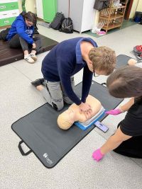 Strażacy z OSP Ryńsk w naszym internacie!