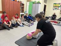 Strażacy z OSP Ryńsk w naszym internacie!