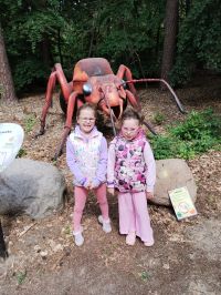 uczniowie podczas wycieczki do Solca Kujawskiego