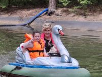 uczniowie podczas wycieczki do Solca Kujawskiego