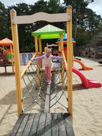 uczniowie podczas wycieczki do Solca Kujawskiego