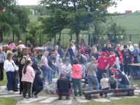 zabawy podczas pikniku rodzinnego