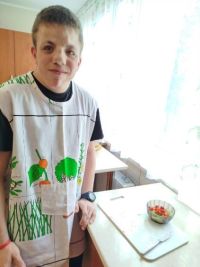 zajęcia w kuchni uczniowskiej