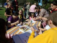 piknik ekologiczny, gry i zabawy na świezym powietrzu