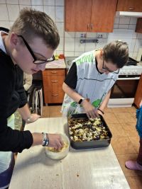 zajęcia kulinarne w kuchni