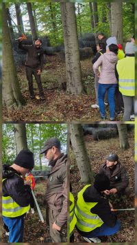 Piesza wycieczka do leśniczówki we Wroniu