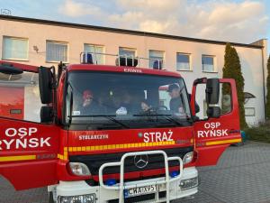 Odwiedzin w OSP Ryńsk